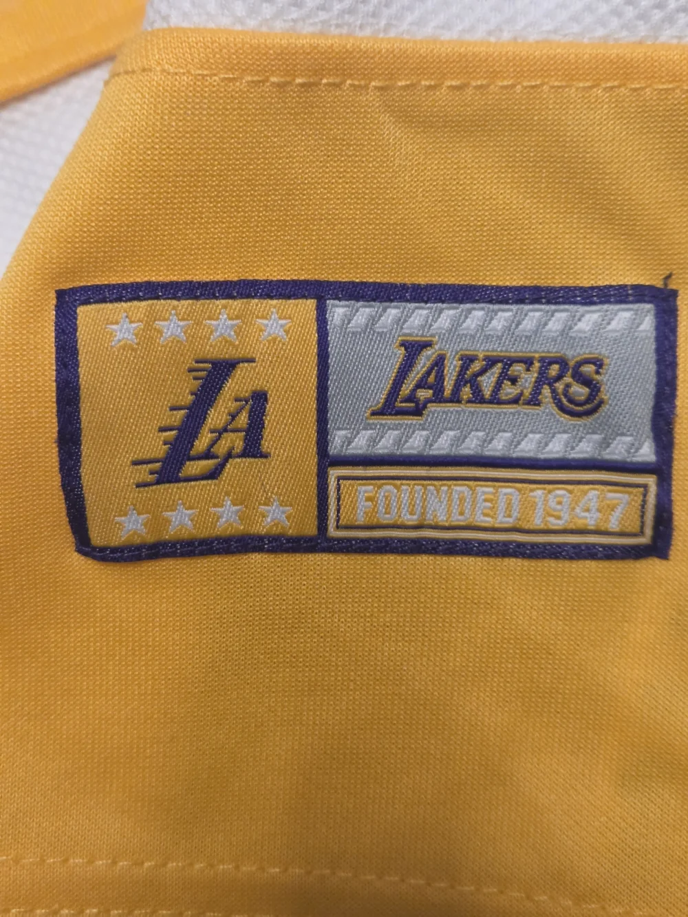 Kids Lakers Purple & Gold Jersey-Style Top